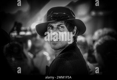 4068187 Venedig Lido, Venedig Filmfestival 1988. Italienischer Popsänger Adriano Celentano (Foto); (add.info.: Venedig Lido; Lido di Venezia, Italien; Lido di Venezia, Mostra del Cinema di Venezia 1988. IL cantante Adriano Celentano); © Marcello Mencarini. Alle Rechte vorbehalten 2024. Stockfoto