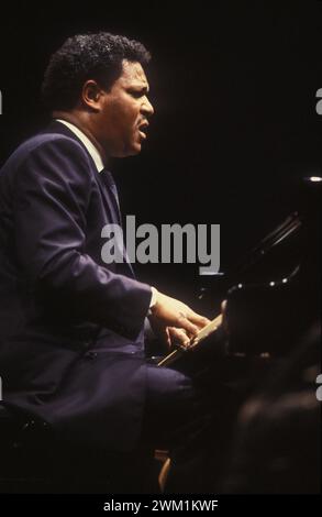 4070266 Jazzpianist McCoy Tyner, ca. 1980 (Foto); (add.info.: Il pianista Jazz McCoy Tyner, 1980 circa); © Marcello Mencarini. Alle Rechte vorbehalten 2024. Stockfoto