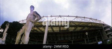 MME4708904 Panoramablick auf das Foro italico und das Olympiastadion (stadio olimpico), erbaut in der faschistischen Zeit, Rom Italien; (add.info.: Panoramablick auf das Foro italico und das Olympiastadion (stadio olimpico), erbaut in der faschistischen Zeit, Rom Italien); © Marcello Mencarini. Alle Rechte vorbehalten 2023. Stockfoto