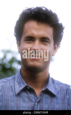 MME4741228 Venedig Lido, Venedig Filmfestival 1988. US-amerikanischer Schauspieler Tom Hanks/Lido di Venezia, Mostra del Cinema di Venezia 1988. Attore Tom Hanks -; (add.info.: Venedig Lido, Venedig Filmfestival 1988. US-amerikanischer Schauspieler Tom Hanks/Lido di Venezia, Mostra del Cinema di Venezia 1988. Attore Tom Hanks -); © Marcello Mencarini. Alle Rechte vorbehalten 2024. Stockfoto