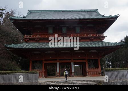DaiMon Gate, Eintritt zum Mount Koya (Koyasan), Wakayama, Japan Stockfoto