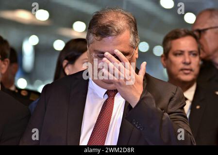 Februar 2024, Rio de Janeiro, Rio de Janeiro, Brasilien: FILE.RIO DE JANEIRO (RJ), 23/2024 - FLAVIO DINO/STF/LULA: Flavio Dino, ehemaliger Minister für Justiz und öffentliche Sicherheit Brasiliens, jetzt Minister des Bundesgerichtshofs (STF), hat am Donnerstag, den 23. Februar 2024, sein Amt in Brasilia übernommen und kann das Amt am Obersten Gerichtshof bis zu seinem 75. Lebensjahr ausüben. (FOTO VOM 13. APRIL 2023). (Foto: Saulo Angelo/Thenews2/Zumapress) (Foto: © Saulo Angelo/TheNEWS2 via ZUMA Press Wire) NUR ZUR REDAKTIONELLEN VERWENDUNG! Nicht für kommerzielle ZWECKE! Stockfoto