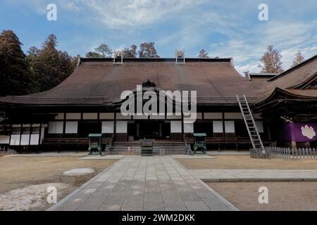 Kongobu-JI, der Haupttempel auf Koyasan, Mount Koya, Wakayama, Japan Stockfoto