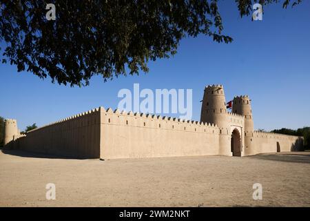 Al Jahili Fort, Al Ain, Abu Dhabi, VAE Stockfoto