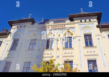 Fakultät für Theologie, Universität Sibiu, Rumänien Stockfoto