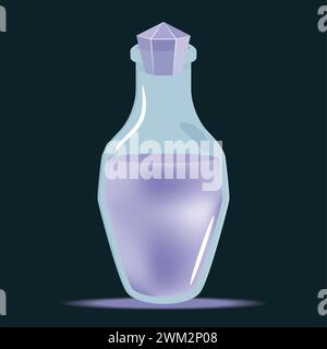Farbige Zaubertränkflasche Vektor Stock Vektor