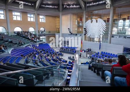 155. Sitzung des Bundestages am 23. Februar 2024 Deutschland, Berlin ...