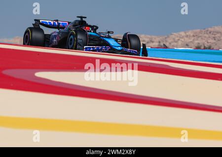 Sakhir, Bahrain. Februar 2024. Während der Formel 1 Aramco Vorsaisontests 2024 der FIA Formel 1 Weltmeisterschaft 2024 vom 21. Bis 23. Februar 2024 auf dem Bahrain International Circuit in Sakhir, Bahrain - Foto Antonin Vincent/DPPI F1 Vorsaisontests in Bahrain auf dem Bahrain International Circuit am 22. Februar 2024 in Sakhir, Bahrain. (Foto von HOCH ZWEI) Credit: dpa/Alamy Live News Stockfoto