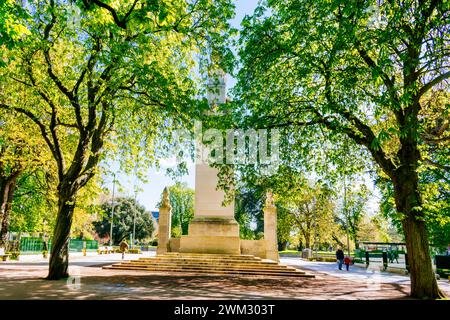 Die Southampton Ehrenmal ist ein Stein Denkmal am Watt Park in Southampton, England, die sich ursprünglich an die Opfer des Ersten Weltkrieges gewidmet. Sou Stockfoto