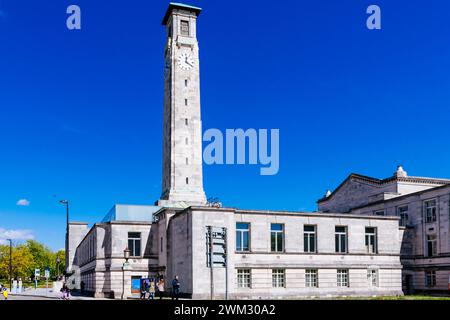 Das SeaCity Museum. Das Museum enthält zwei Dauerausstellungen, eine widmet sich der Verbindung Southampton mit der RMS Titanic und die andere dem ci Stockfoto