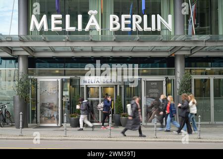 Hotel Melia, Friedrichstraße, Mitte, Berlin, Deutschland Stockfoto