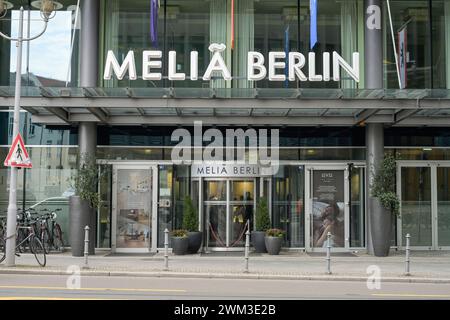 Hotel Melia, Friedrichstraße, Mitte, Berlin, Deutschland *** Hotel Melia, Friedrichstraße, Mitte, Berlin, Deutschland Stockfoto