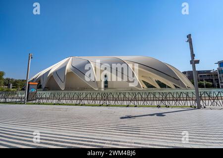 Dubai, Vereinigte Arabische Emirate. 29. November 2022: dubai Ausstellungszentrum. VAE-Pavillon auf der expo 2020 Stockfoto