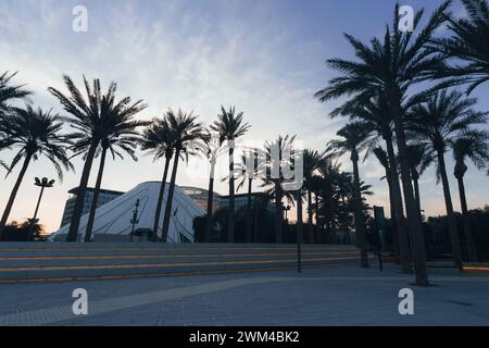 Dubai, Vereinigte Arabische Emirate. 29. November 2022: dubai Ausstellungszentrum. VAE-Pavillon auf der expo 2020 Stockfoto