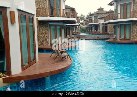 Yotaka Hotel, Khanom Thailand Stockfoto