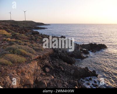 La Listada (Arico, Teneriffa, Kanarische Inseln, Spanien) Stockfoto