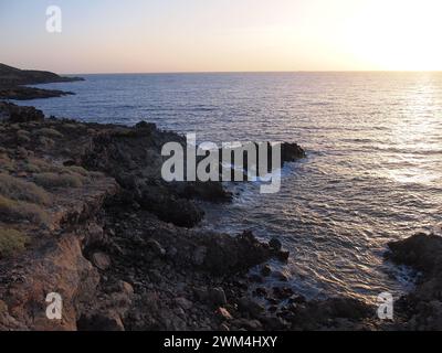 La Listada (Arico, Teneriffa, Kanarische Inseln, Spanien) Stockfoto