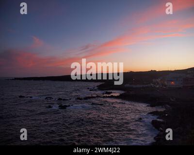 La Listada (Arico, Teneriffa, Kanarische Inseln, Spanien) Stockfoto