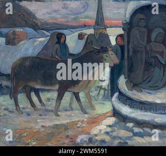 Weihnachtsnacht (der Segen der Ochsen) 1903 Paul Gauguin (FR) Stockfoto