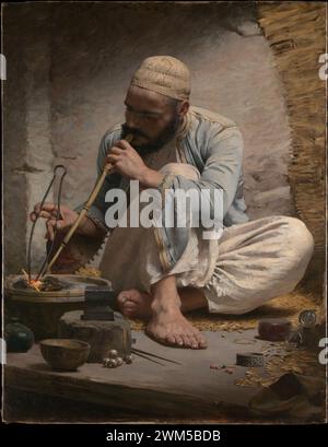 Der arabische Juwelier Charles Sprague Pearce Ca. 1882 Stockfoto