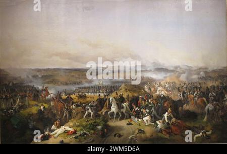 Schlacht bei Borodino am 26. August 1812 (von Peter von Hess). Stockfoto