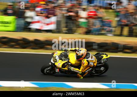 Phillip Island Grand Prix Circuit, 24. Februar 2024: 29 Andrea Iannone (ITA) Ducati Panigale V4R vom TEAM GEHEN ELF während der Superbike-Weltmeisterschaft 2024. (Foto von Damir IVKA/ATP Images) (IVKA DAMIR /ATP/SPP) Credit: SPP Sport Pressefoto. /Alamy Live News Stockfoto