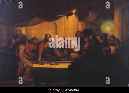 Benjamin West (1738-1820) - Das Letzte Abendmahl Stockfoto