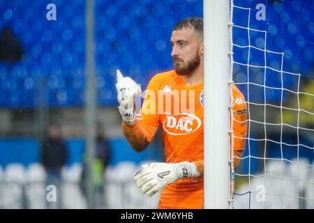 Brescia, Italien. Februar 2024. Michele Avella (Brescia Calcio) während des Spiels Brescia Calcio vs AC Reggiana, italienischer Fußball Serie B in Brescia, Italien, 24. Februar 2024 Credit: Independent Photo Agency/Alamy Live News Stockfoto