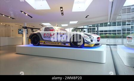 Mercedes-Sportwagen im Pace-Museum JP Performance Stockfoto