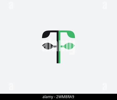 Creative Letter FF Logo Design Vektorvorlage Stock Vektor