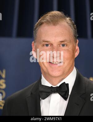 Los Angeles, USA. Februar 2024. Los Angeles, Usa. Februar 2024. Scott Nicholson nimmt am Samstag, den 24. Februar 2023, an den 30. Jährlichen sag Awards im Shrine Auditorium and Expo Hall in Los Angeles, Kalifornien, Teil. Foto: Chris Chew/UPI Credit: UPI/Alamy Live News Credit: UPI/Alamy Live News Stockfoto