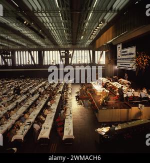 DEU, Deutschland, Dortmund: Persönlichkeiten aus Politik, Wirtschaft und Kultur aus den Jahren 1965-90 Dortmund.Gewerkschaft, Kongress. Handel, Banken Stockfoto
