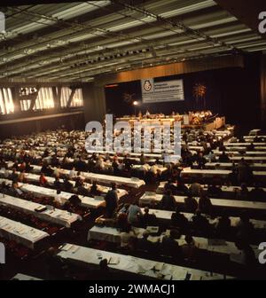 DEU, Deutschland, Dortmund: Persönlichkeiten aus Politik, Wirtschaft und Kultur aus den Jahren 1965-90 Dortmund.Gewerkschaft, Kongress. Handel, Banken Stockfoto