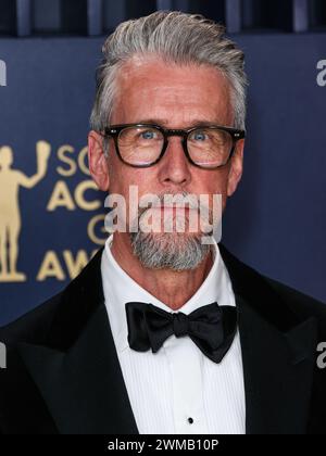 LOS ANGELES, KALIFORNIEN, USA - 24. FEBRUAR: 30. Annual Screen Actors Guild Awards, die am 24. Februar 2024 im Shrine Auditorium und in der Expo Hall in Los Angeles, Kalifornien, USA, ausgetragen wurden. (Foto: Xavier Collin/Image Press Agency) Stockfoto