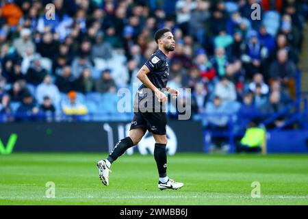Hillsborough Stadium, Sheffield, England - 24. Februar 2024 Zak Vyner (26) aus Bristol City - während des Spiels Sheffield Wednesday gegen Bristol City, EFL Championship, 2023/24, Hillsborough Stadium, Sheffield, England - 24. Februar 2024 Credit: Arthur Haigh/WhiteRosePhotos/Alamy Live News Stockfoto