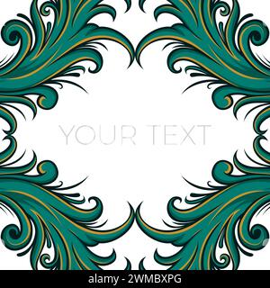 Blumenhintergrund. Blumenmuster Moderne Blumenvektor Stock Vektor