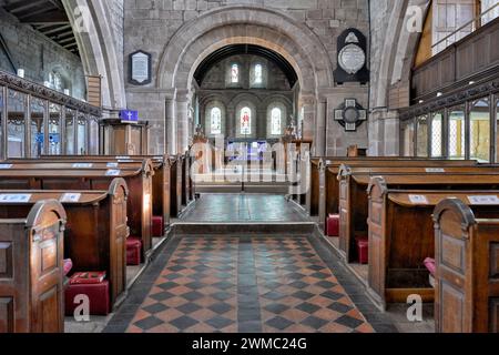 Berkswell Church of England. St John Baptist Anglican Church, Berkswell, Solihull, West Midlands, England Großbritannien Stockfoto