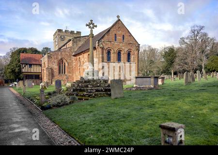 Berkswell Church of England. St John Baptist Anglican Church, Berkswell, Solihull, West Midlands, England, UK Stockfoto