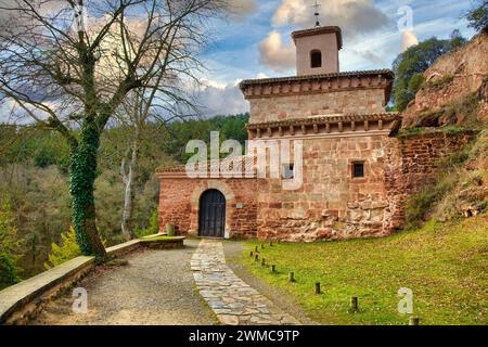 Suso Kloster. San Millan de la Cogolla. La Rioja. Spanien Stockfoto