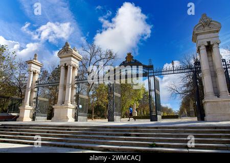 El Retiro Park, Madrid, Spanien, Europa Stockfoto