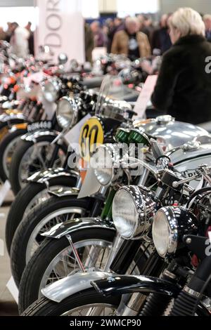 Die Bristol Classic Motorcycle Show 2024 Stockfoto