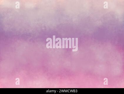 Abstrakter Farbverlauf von heller zu dunkelvioletter Farbe durch gleichmäßiges Unschärfen zwischen den Farbverläufen Stockfoto