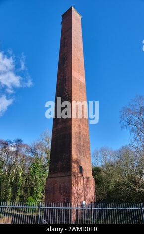 Stirchley Chimney, Telford Town Park, Telford, Shropshire Stockfoto