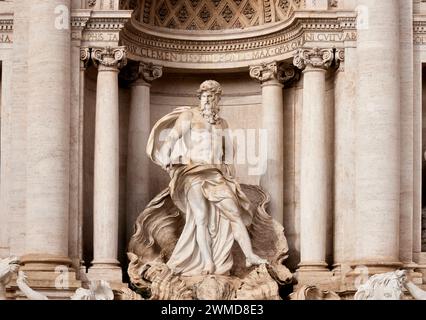 Trevi-Brunnen Rom, Italien. Stockfoto