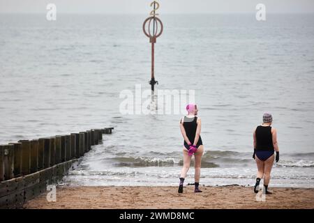 Sand und Strand, Portobello Küstenvorort von Edinburgh, Schottland Stockfoto