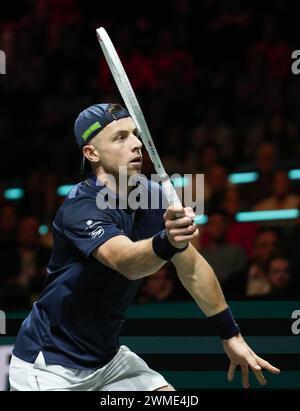 Tallon Griekspoor von Nederlandts 1/2 FINALE während der ABN Amro Open 2024, ATP 500 Tennis Turnier am 17. Februar 2024 in Rotterdam, Niederlande - Foto Laurent Lairys / DPPI Stockfoto