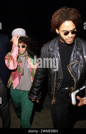 Lenny Kravitz und Lisa Bonet bei der „Promised Land“-Premiere im Mann's ...