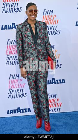 Santa Monica, Usa. Februar 2024. Aisha Tyler kommt für die Film Independent Spirit Awards 2024 in Santa Monica, Kalifornien am Sonntag, den 25. Februar 2024. Foto: Chris Chew/UPI Credit: UPI/Alamy Live News Stockfoto