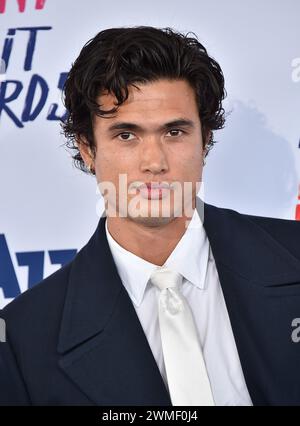 Santa Monica, USA. Februar 2024. Charles Melton kam am 25. Februar 2024 zu den Film Independent Spirit Awards 2024 am Santa Monica Beach. © Lisa OConnor/AFF-USA.com Credit: AFF/Alamy Live News Stockfoto