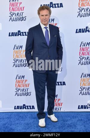 Santa Monica, USA. Februar 2024. Will Ferrell kam am 25. Februar 2024 zu den Film Independent Spirit Awards 2024 am Santa Monica Beach in Santa Monica, KALIFORNIEN. © Lisa OConnor/AFF-USA.com Credit: AFF/Alamy Live News Stockfoto